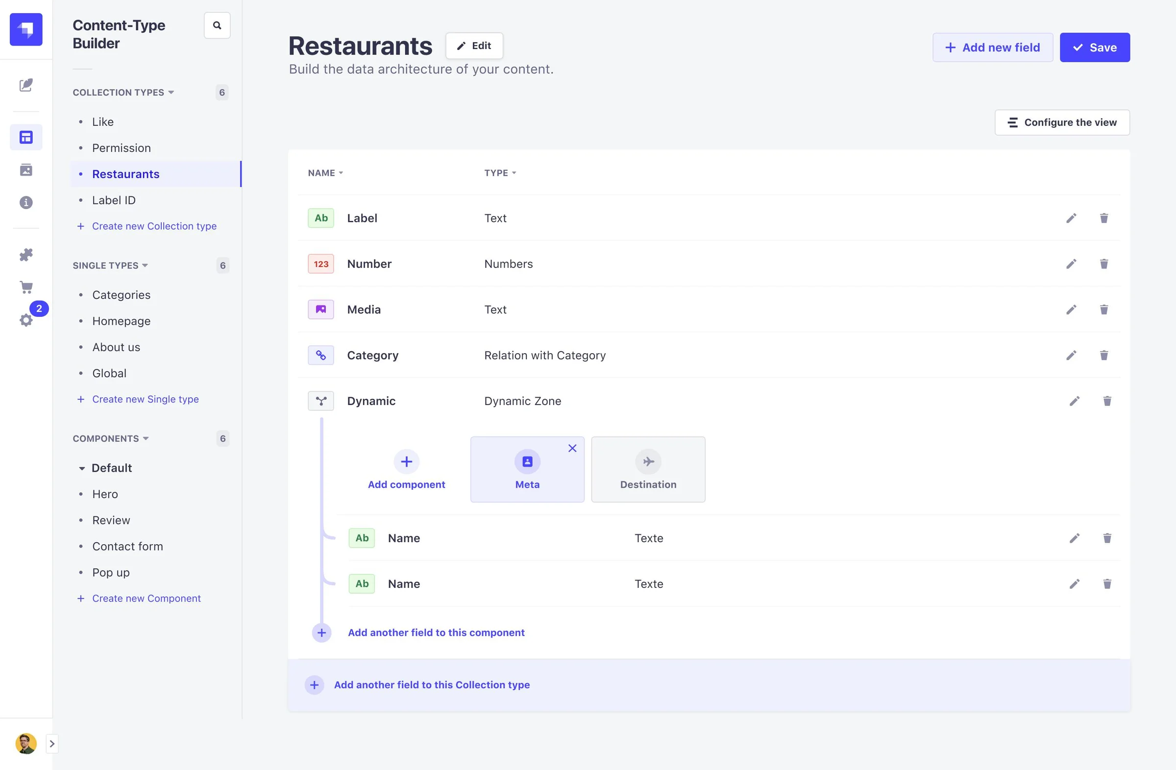 Strapi screenshot 7