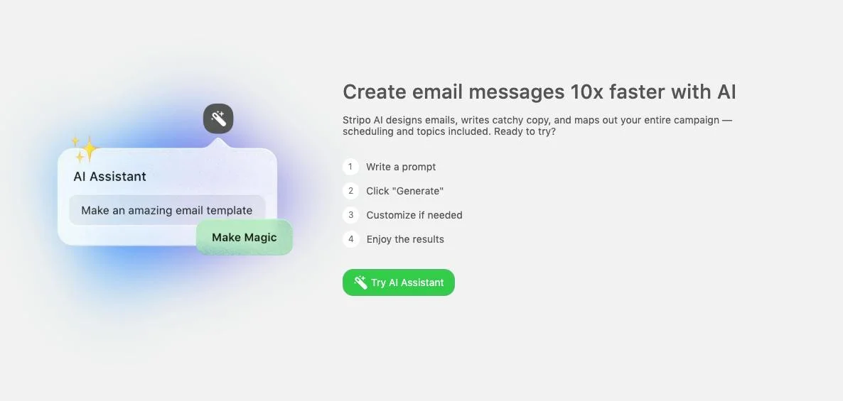 Stripo.email screenshot 2