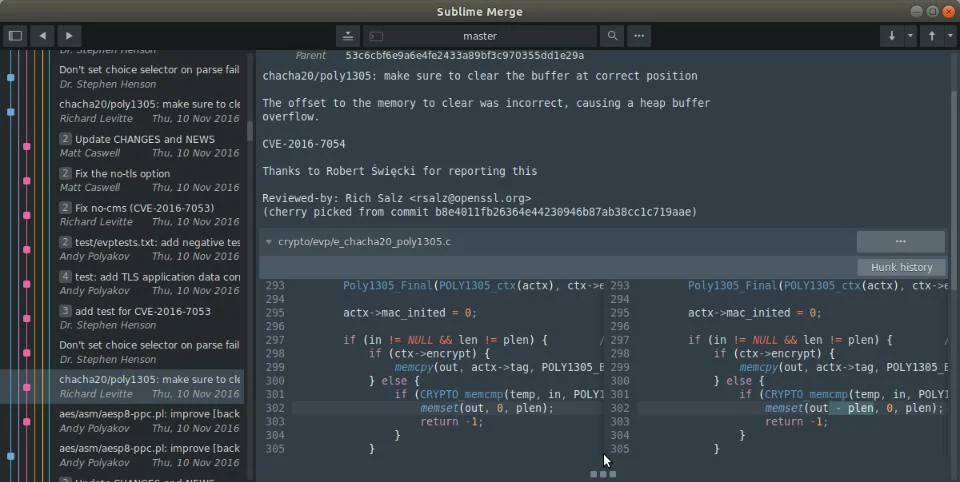 Sublime Merge screenshot 3
