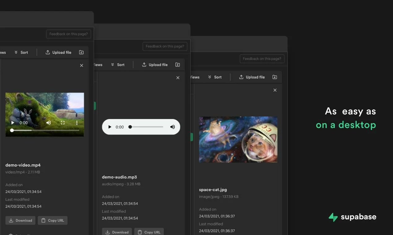 Supabase screenshot 3