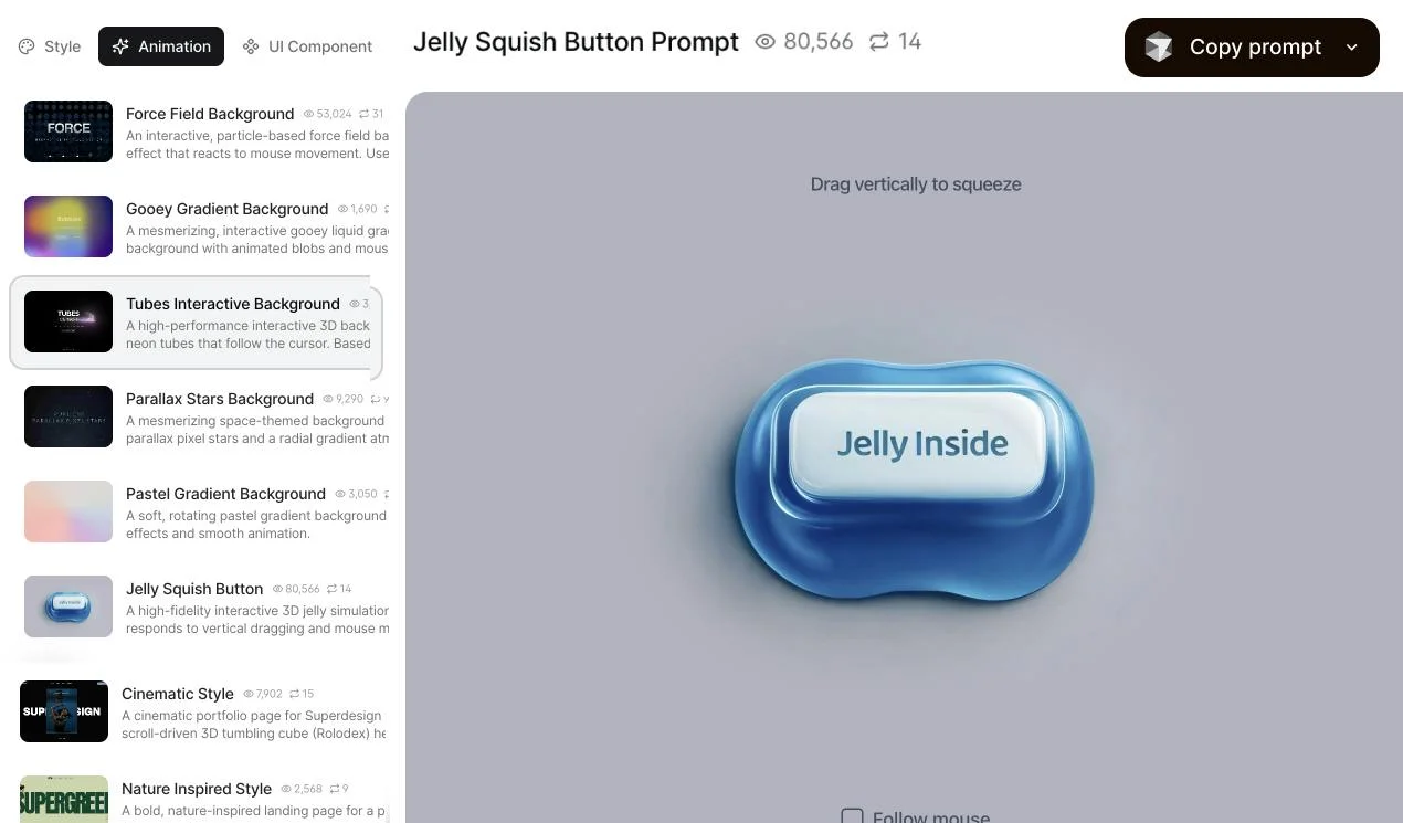 Superdesign screenshot 2