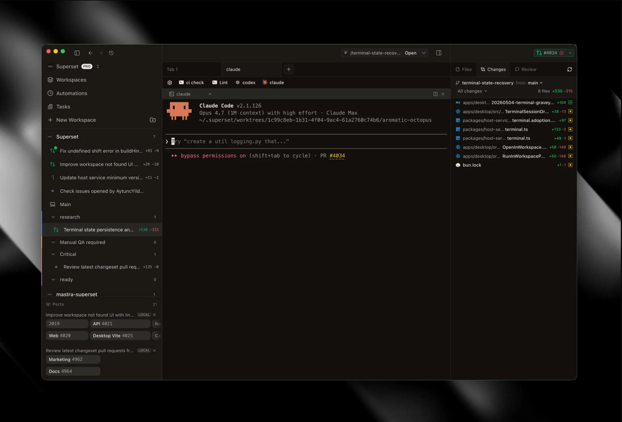Superset screenshot 6