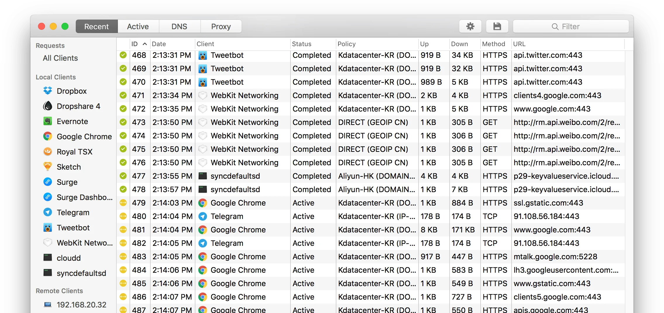 Surge for Mac screenshot 8