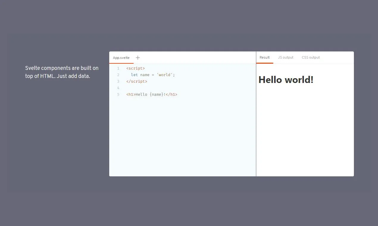 Svelte screenshot 2
