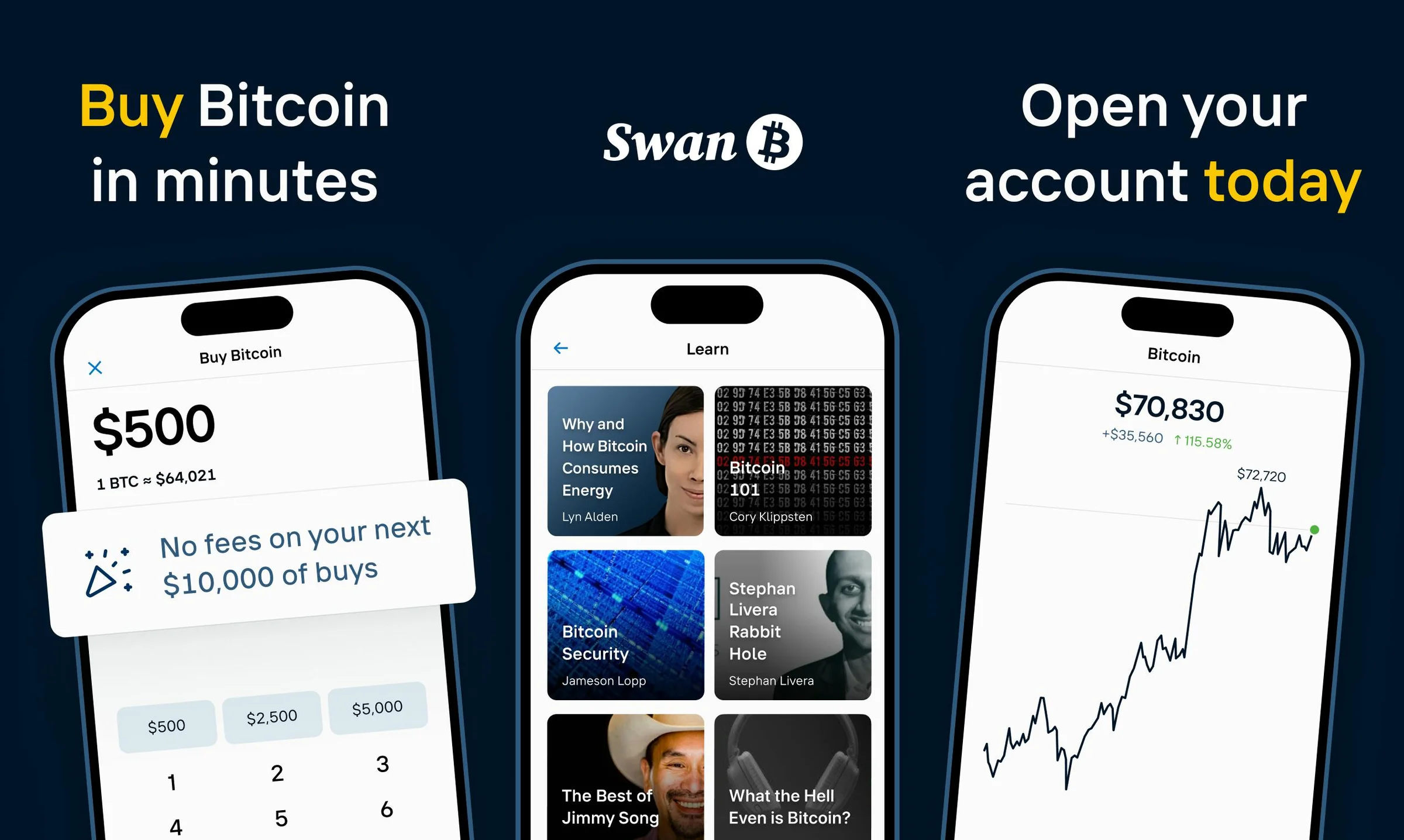 Swan Bitcoin screenshot 2