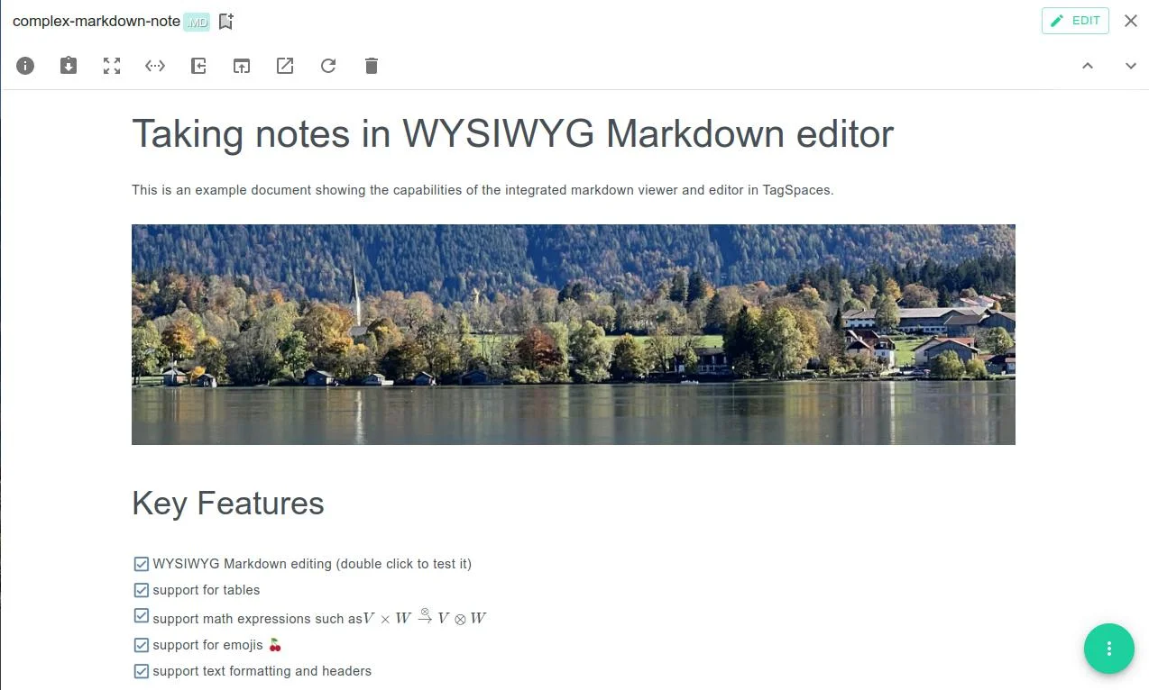 TagSpaces screenshot 2