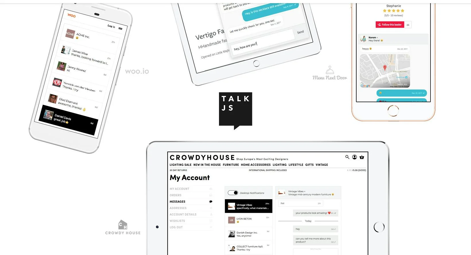 TalkJS screenshot 2