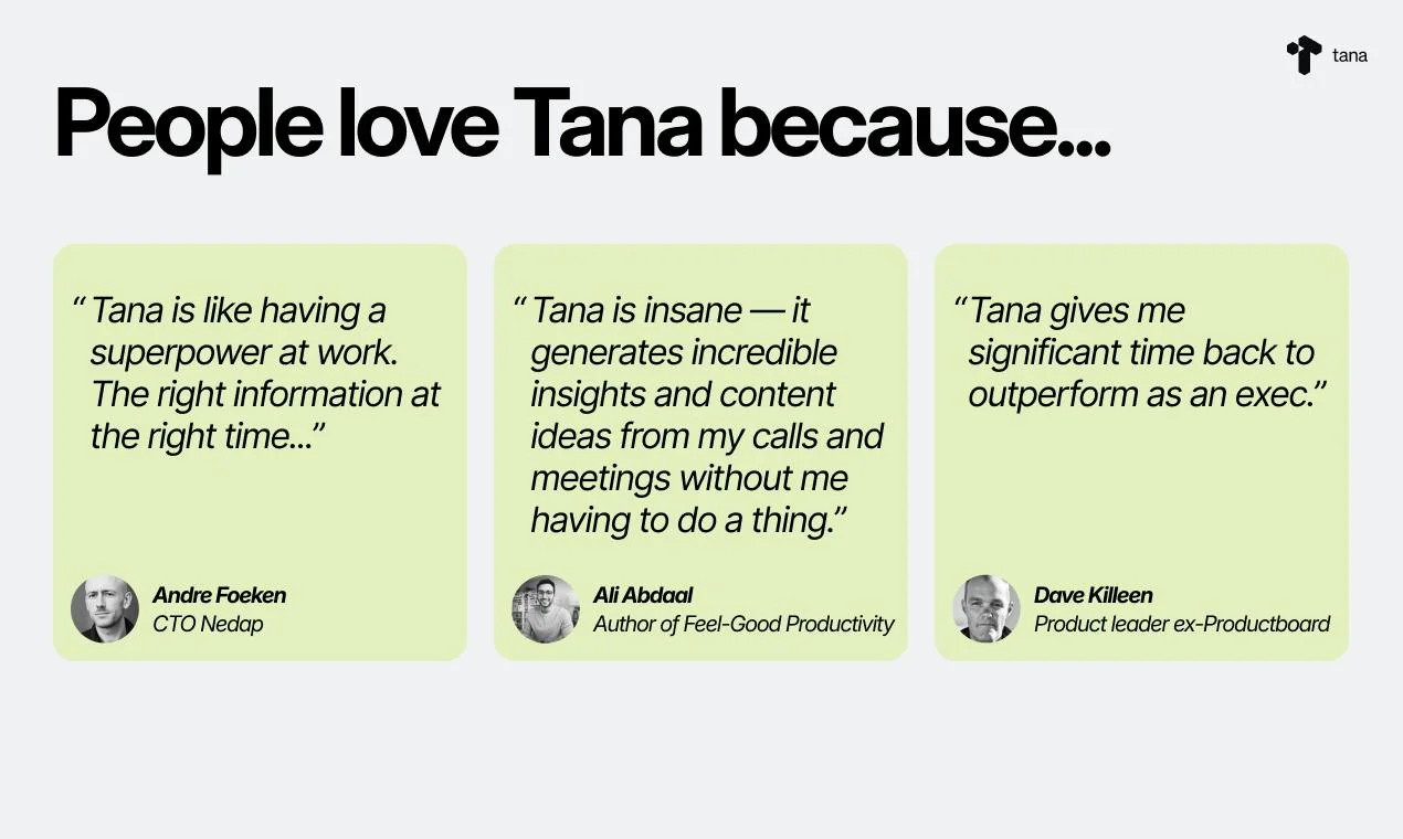 Tana Outliner screenshot 4