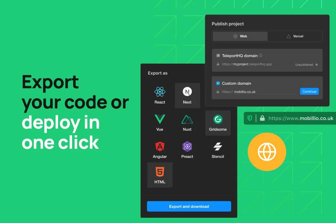 TeleportHQ screenshot 2