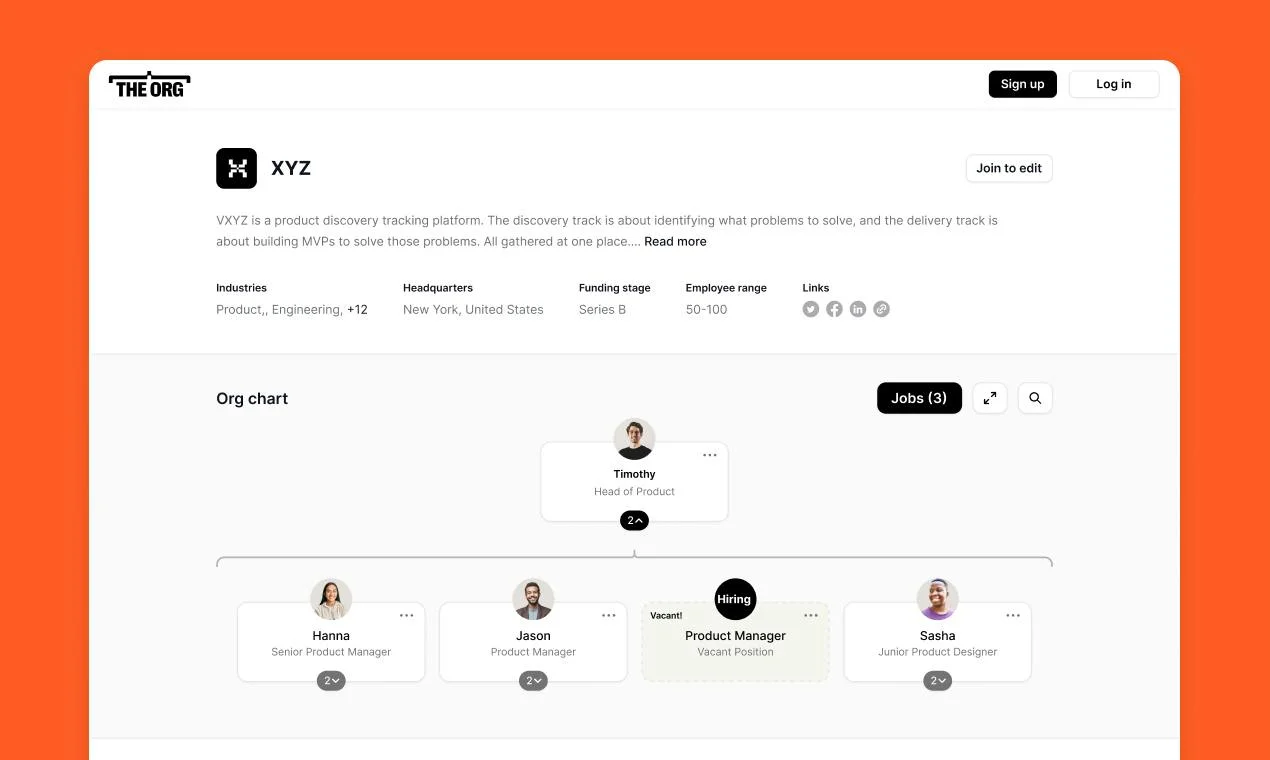 The Org screenshot 3