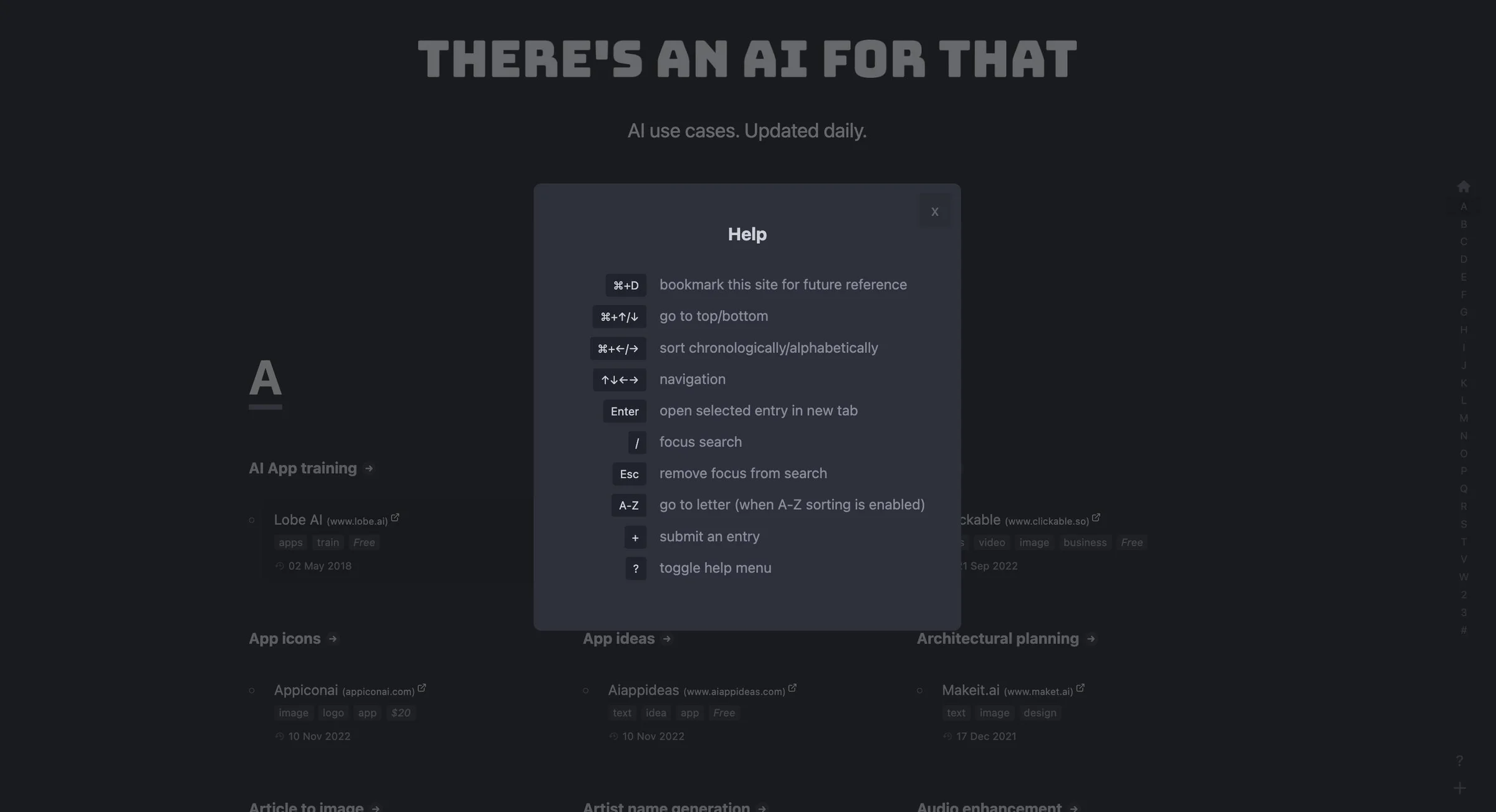 There's An AI For That screenshot 2
