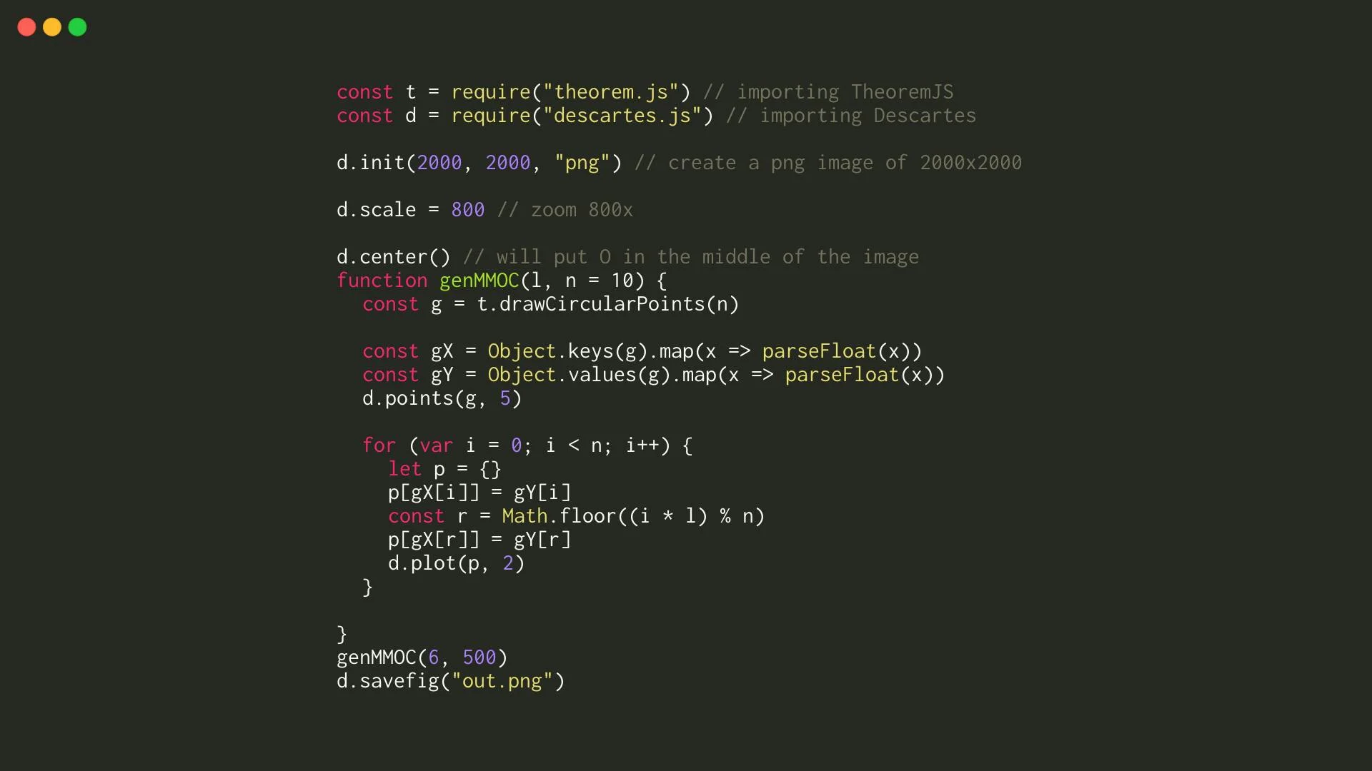Three.js screenshot 2