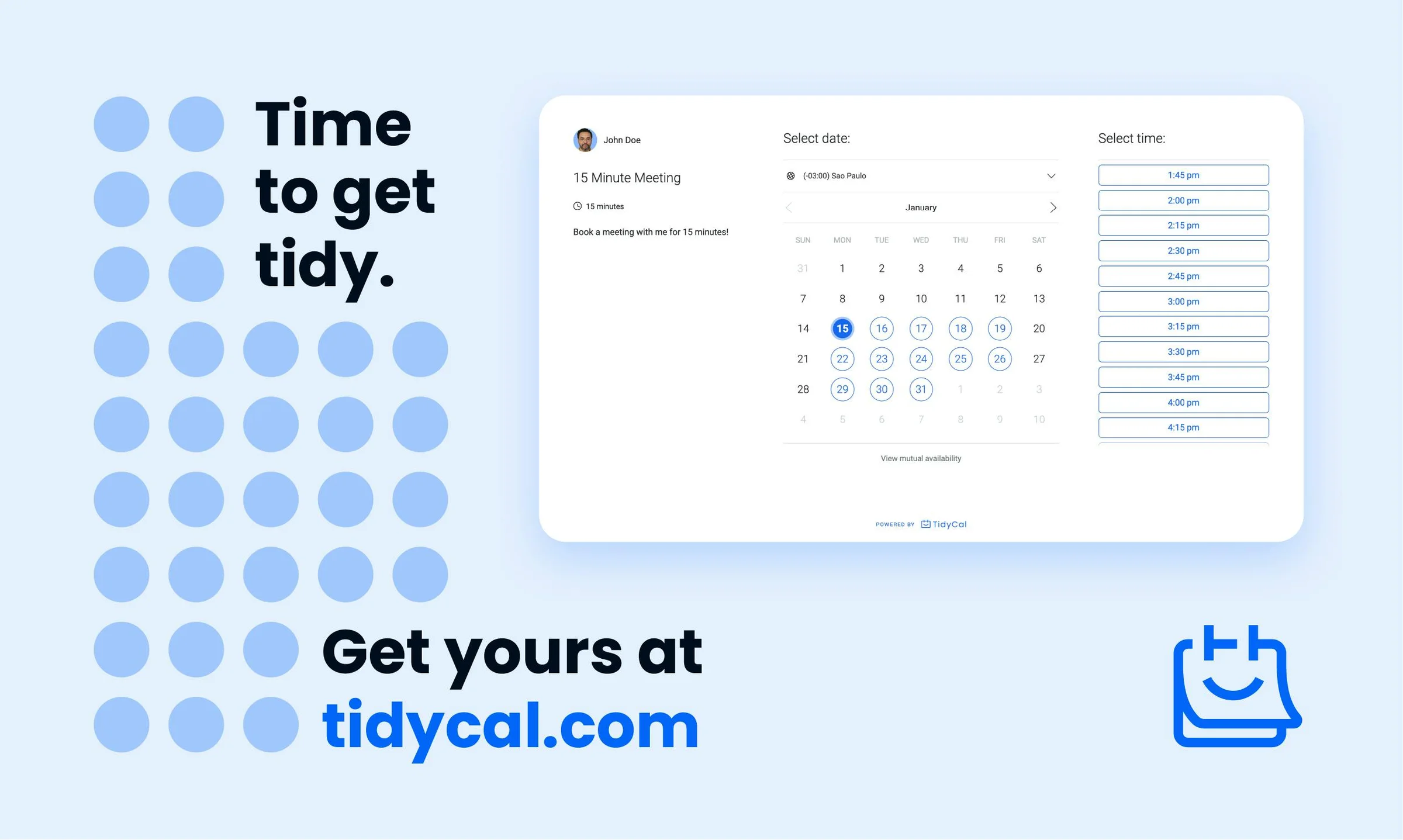 TidyCal screenshot 4