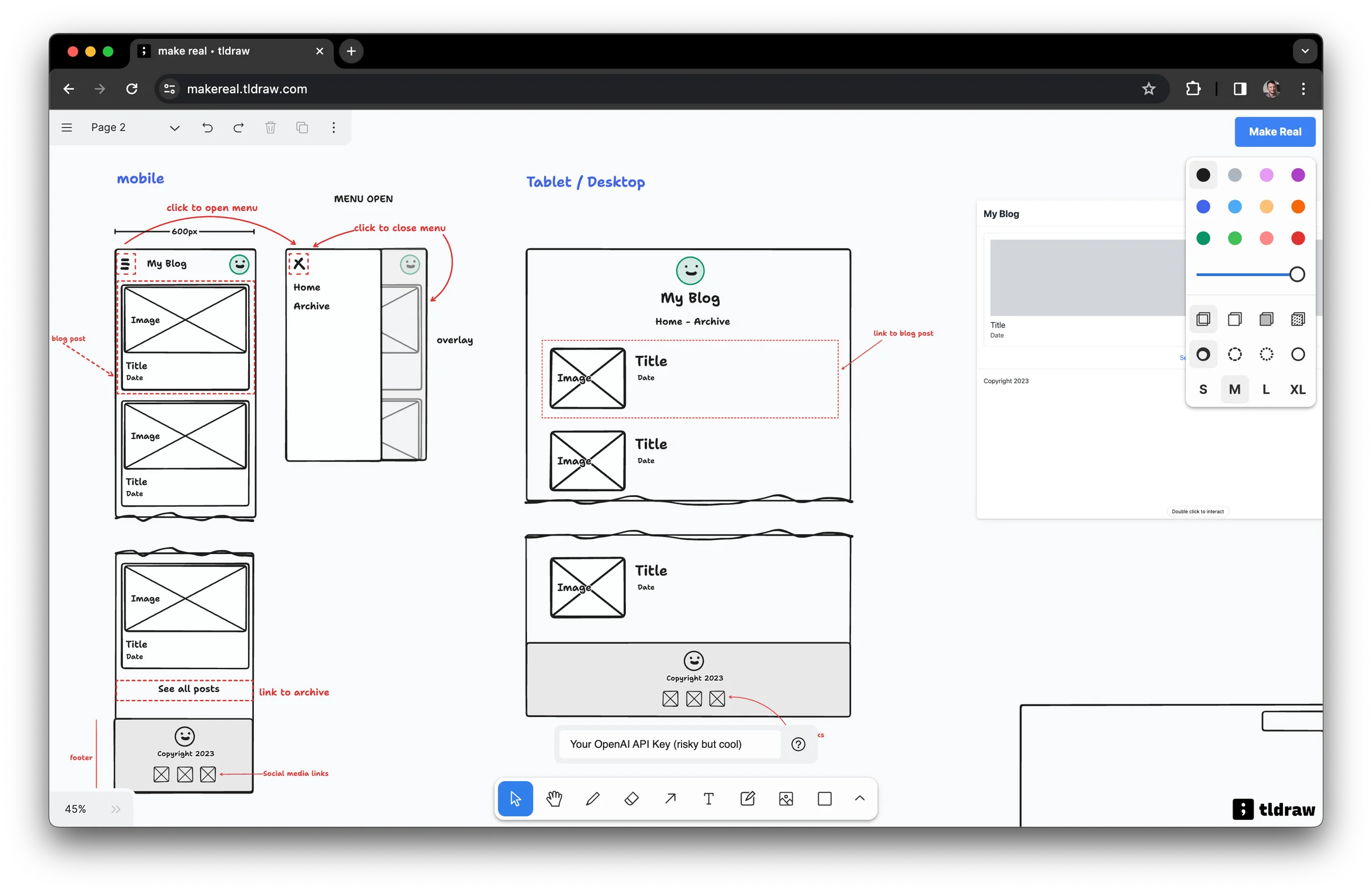 tldraw screenshot 1