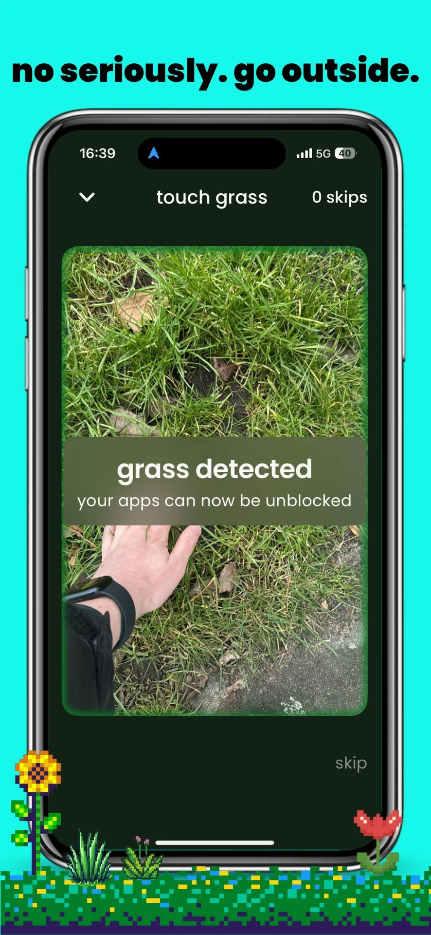 touch grass screenshot 5