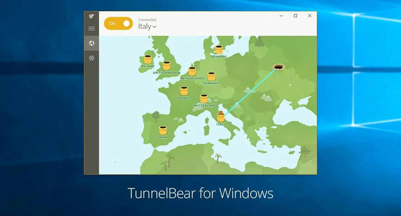 TunnelBear screenshot 5