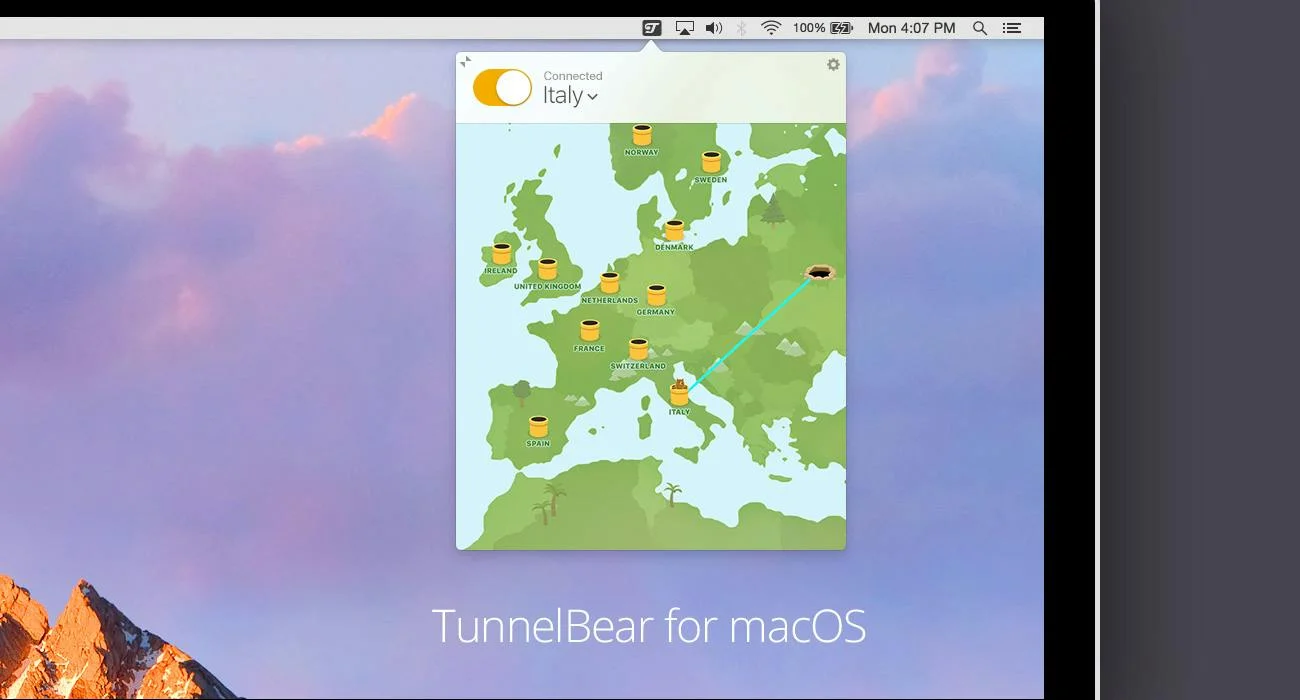 TunnelBear screenshot 6