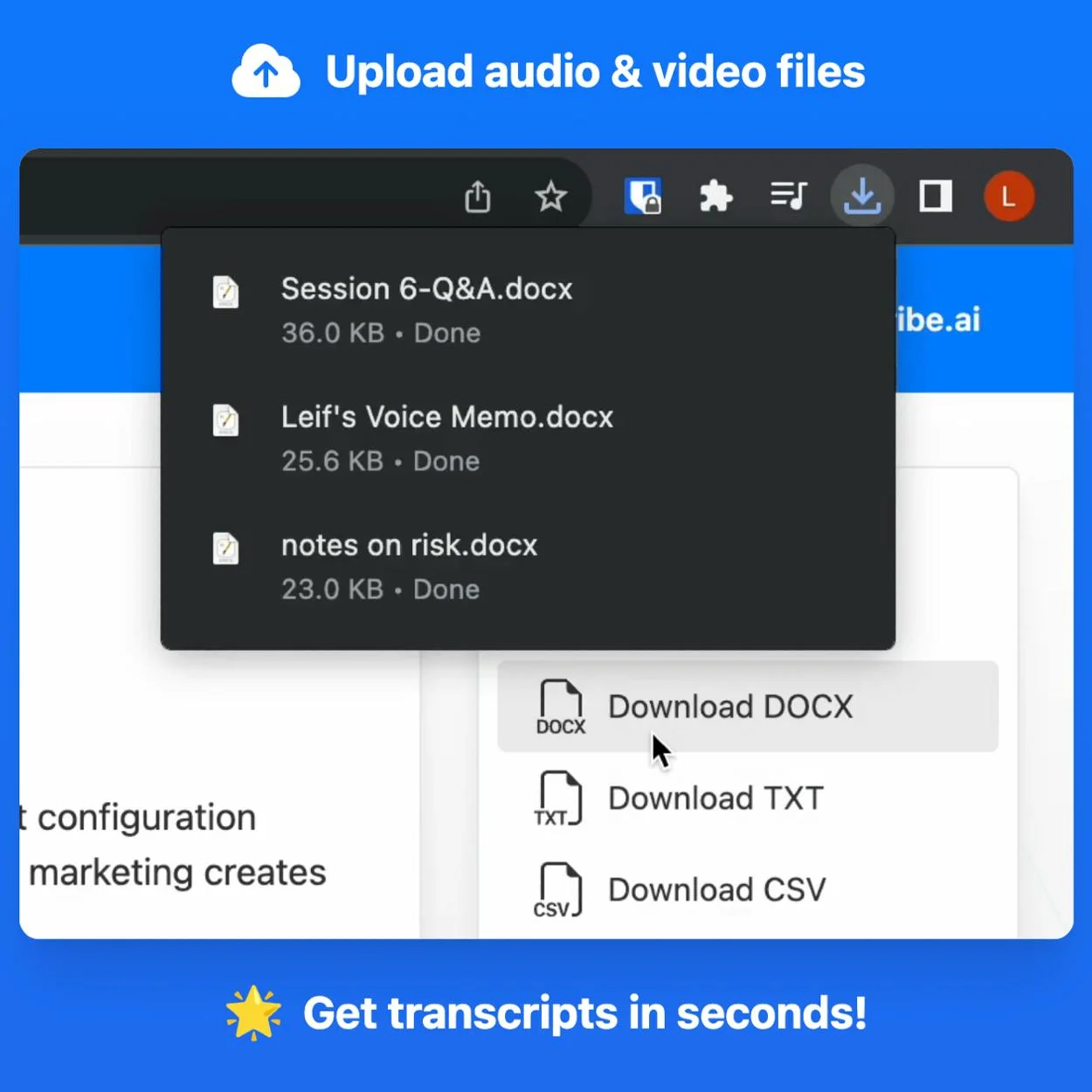 TurboScribe screenshot 4