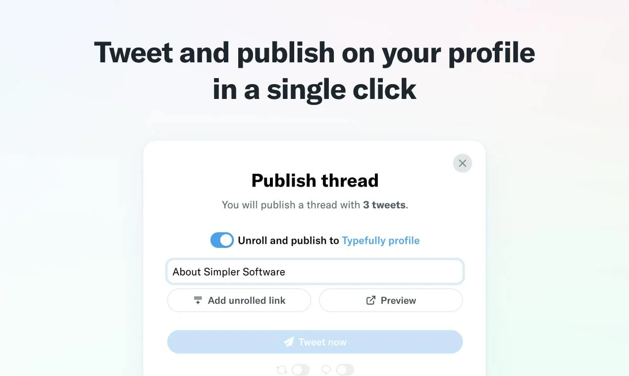 Typefully screenshot 5