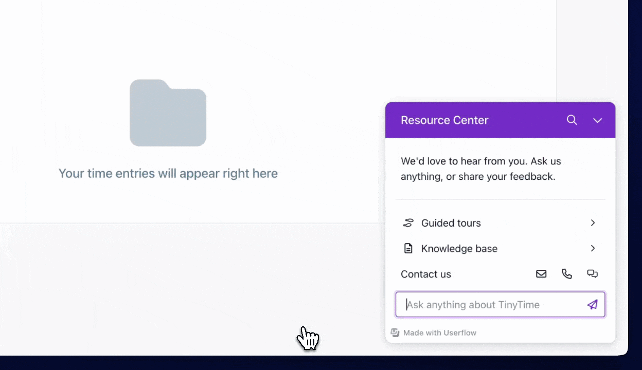Userflow screenshot 3