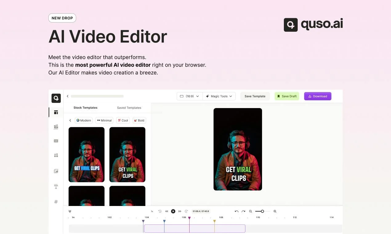 quso.ai screenshot 2