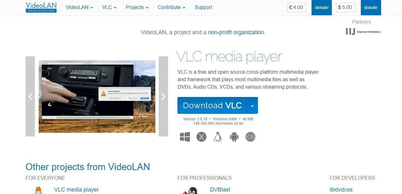 VLC Media Player screenshot 3