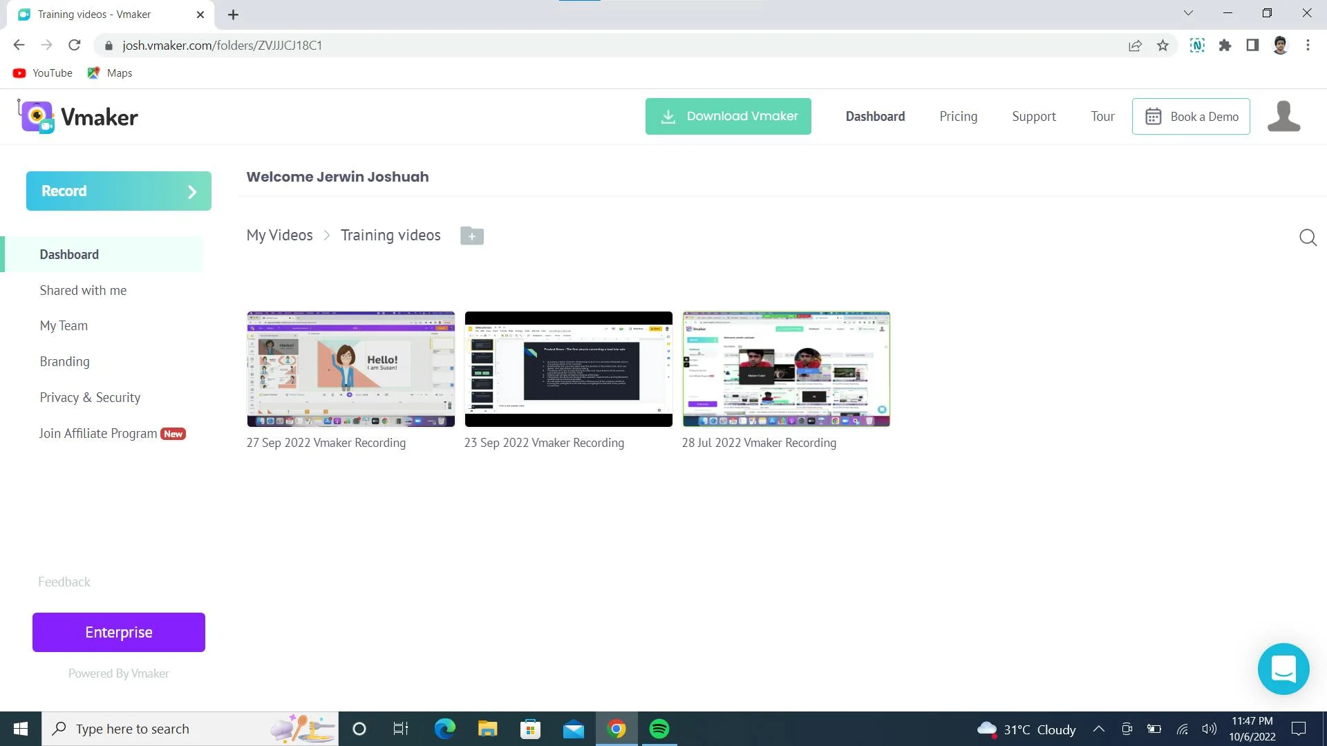 Vmaker screenshot 5
