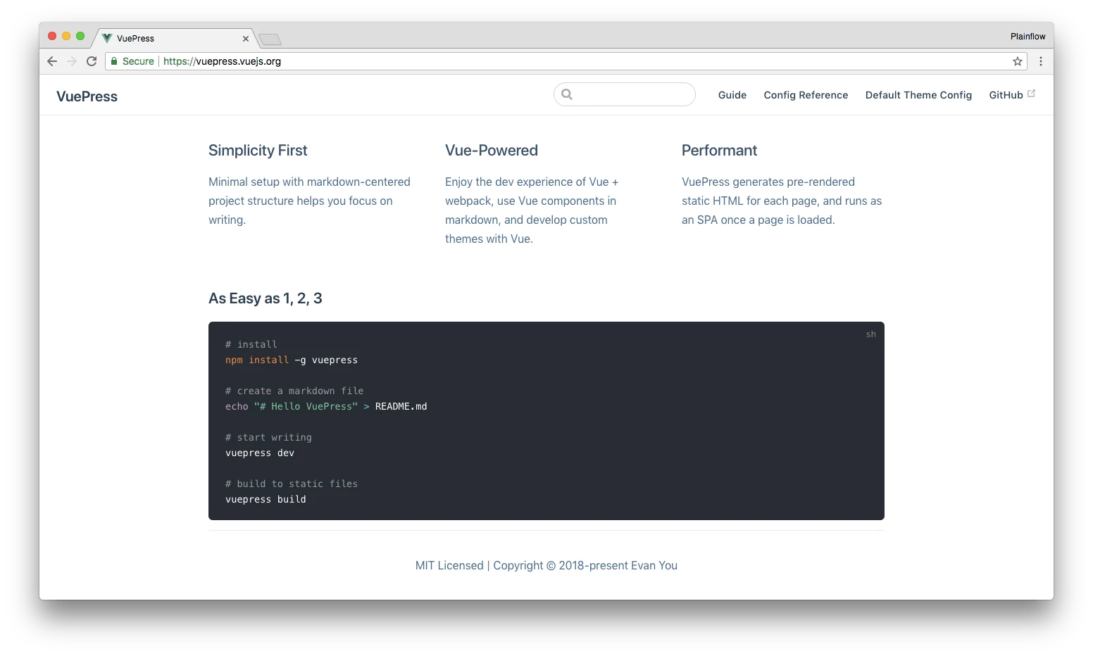 Vue.js screenshot 2