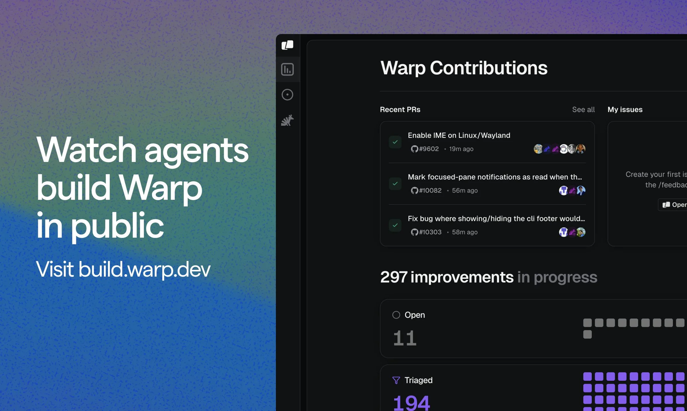 Warp screenshot 3