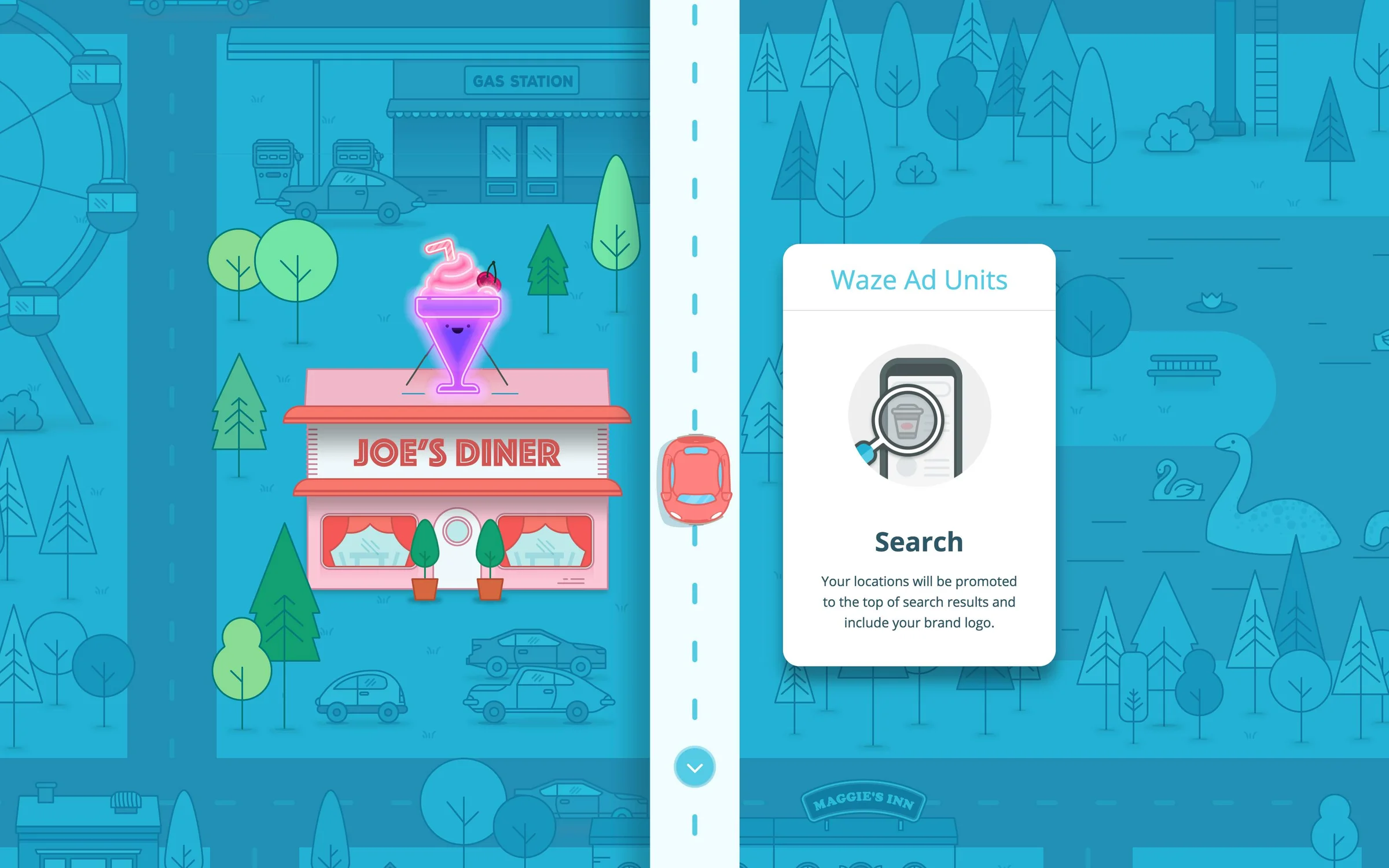 Waze screenshot 2