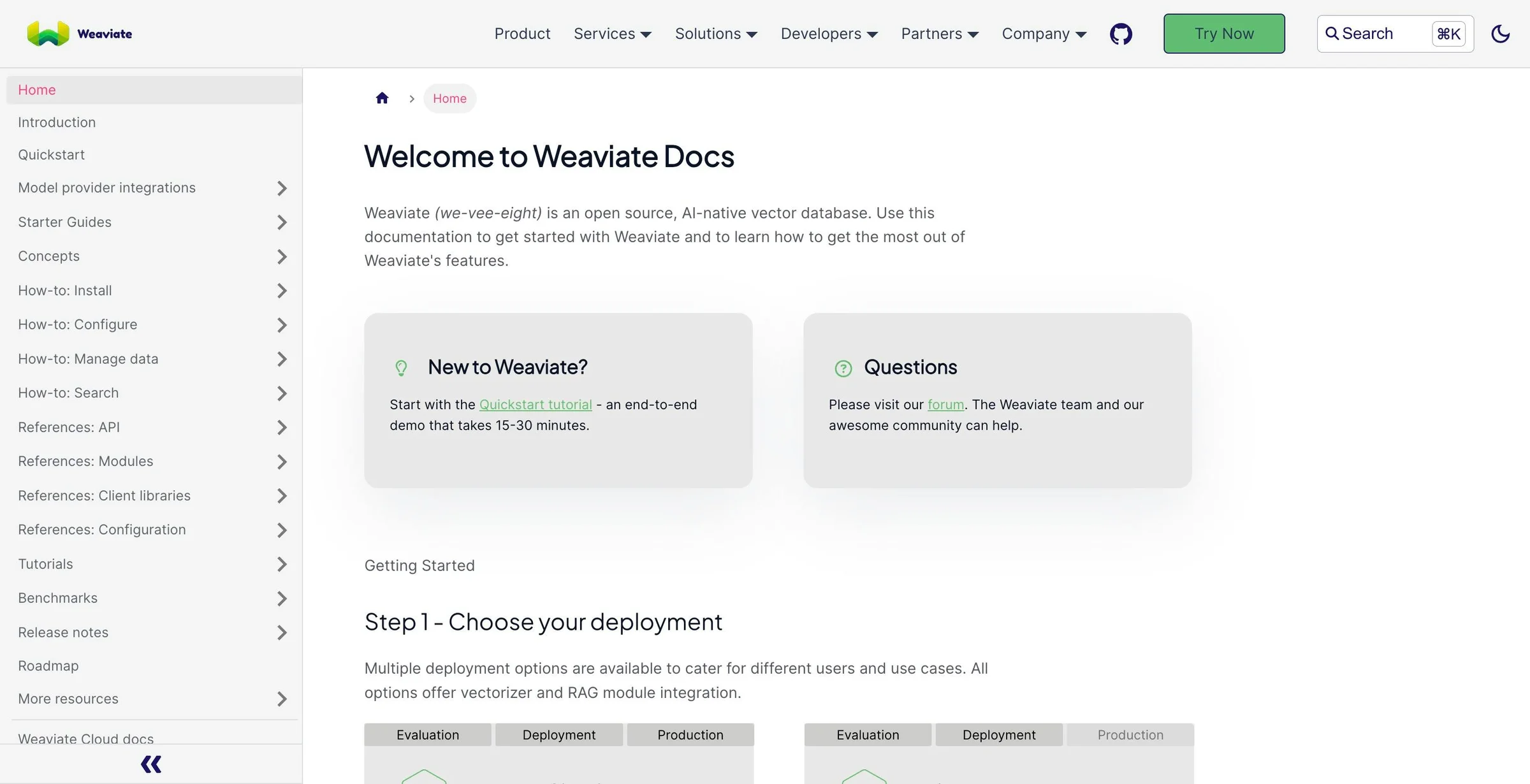 Weaviate screenshot 2