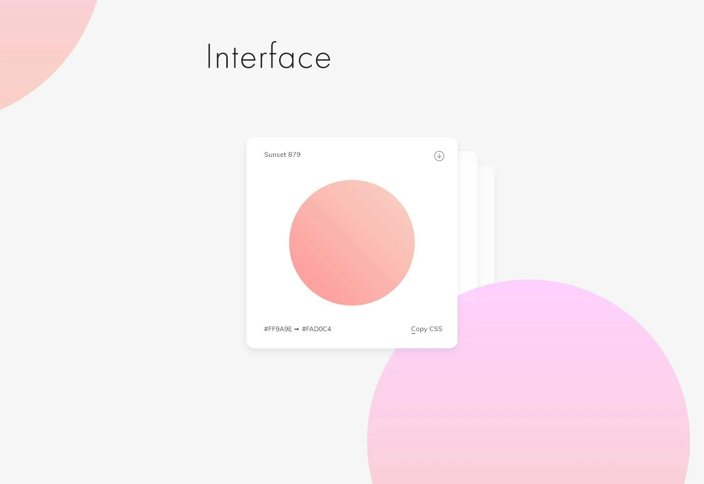 Web Gradients screenshot 2