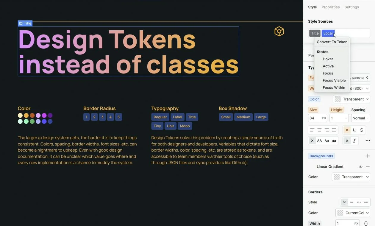 Webstudio screenshot 1