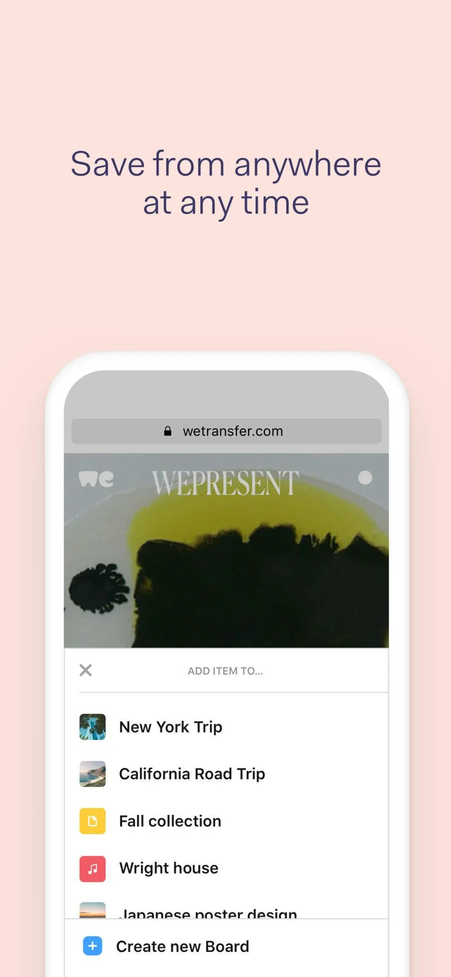 WeTransfer screenshot 3