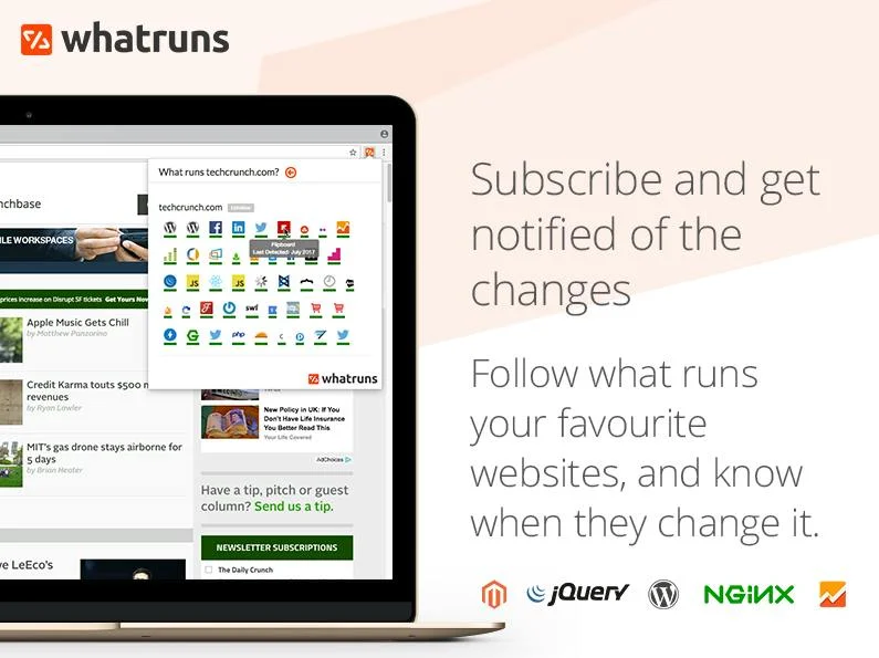 WhatRuns screenshot 3