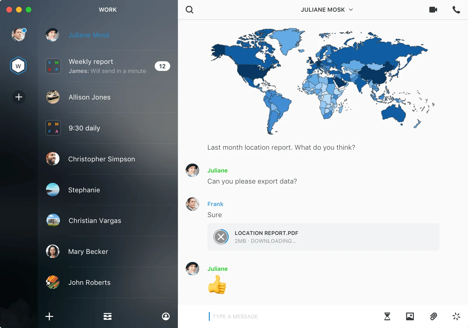 Wire screenshot 3