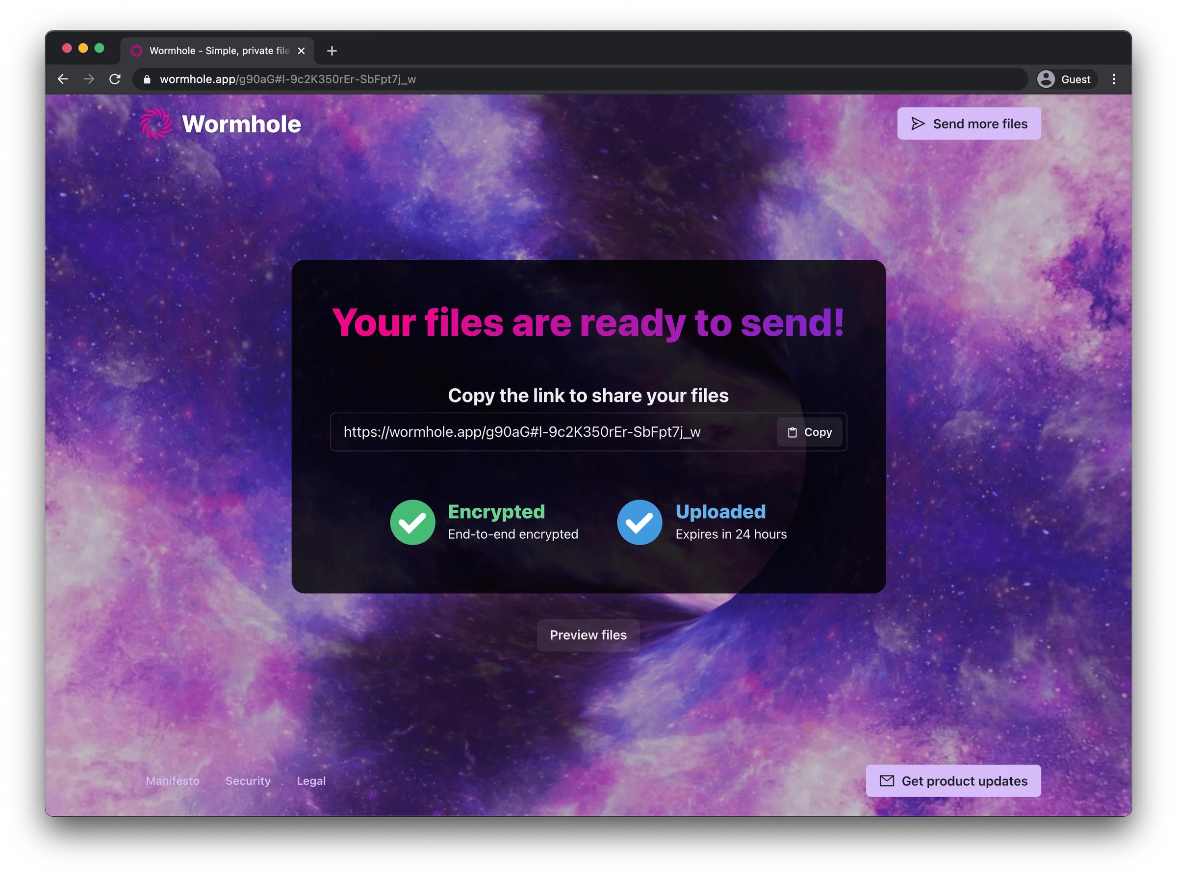 Wormhole screenshot 3