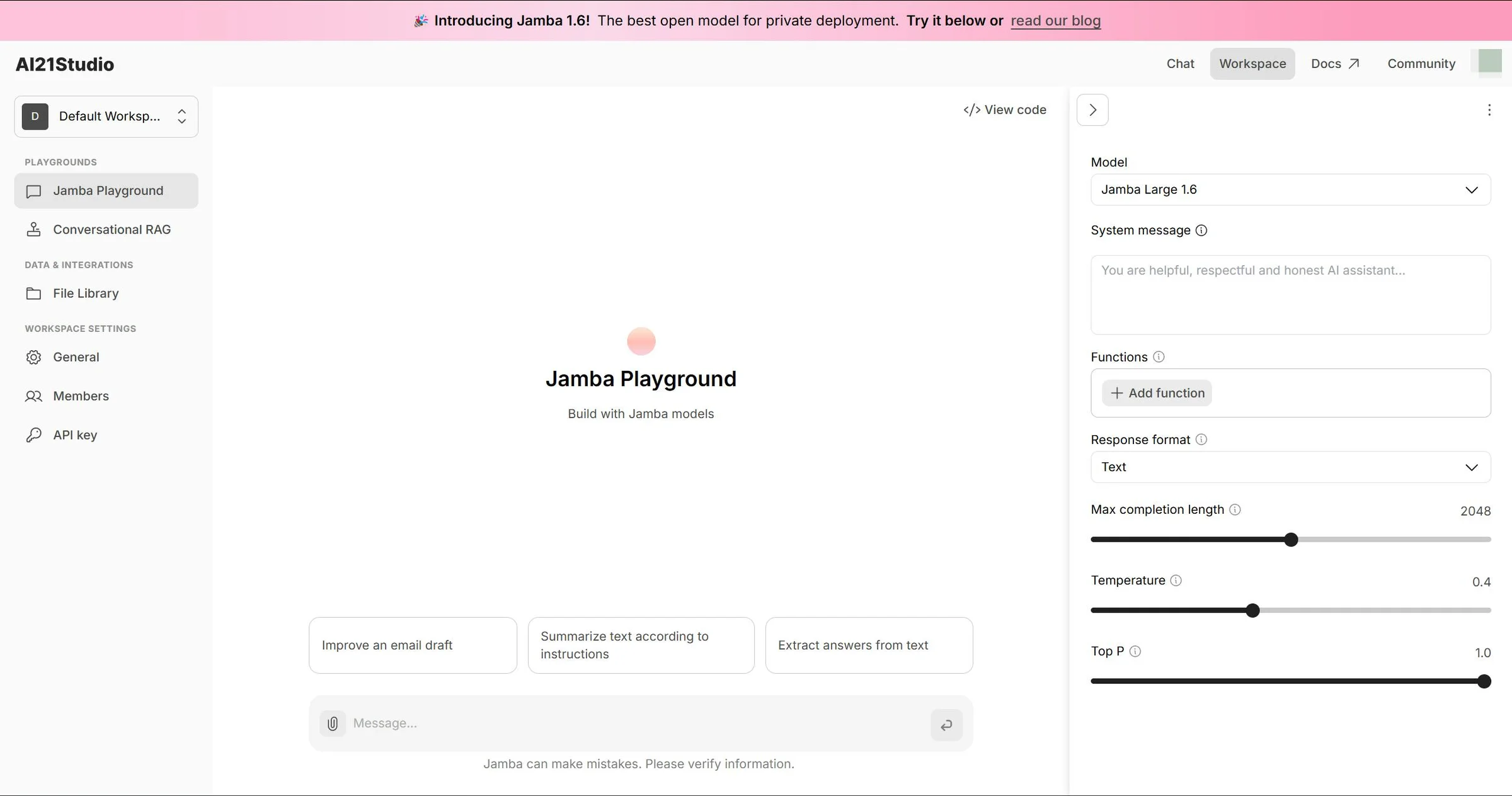 AI21 Labs screenshot 4