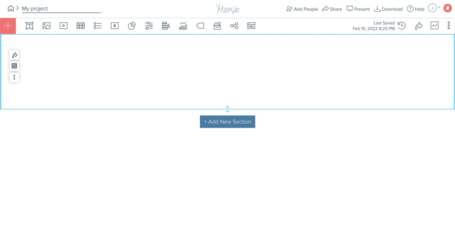 Xtensio screenshot 3
