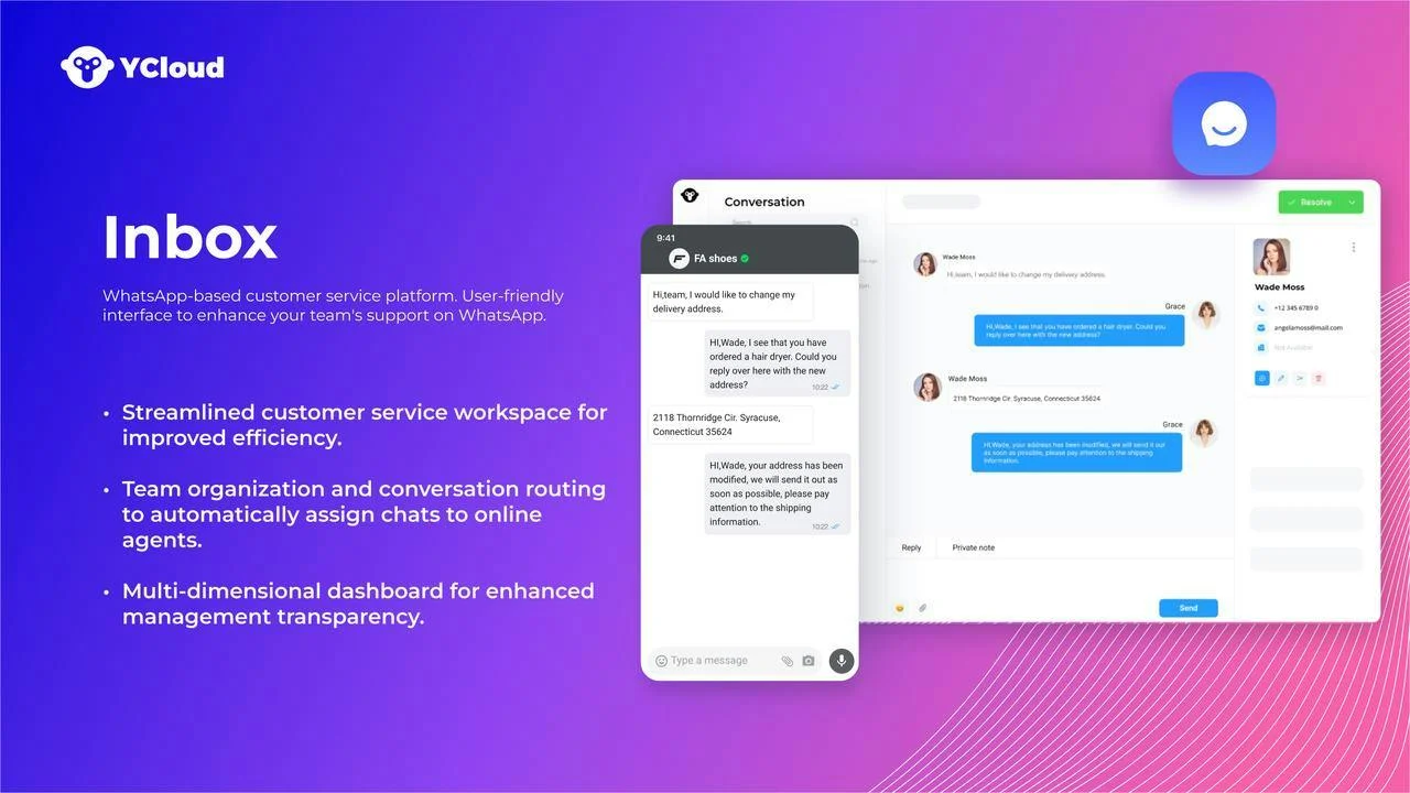 YCloud screenshot 3
