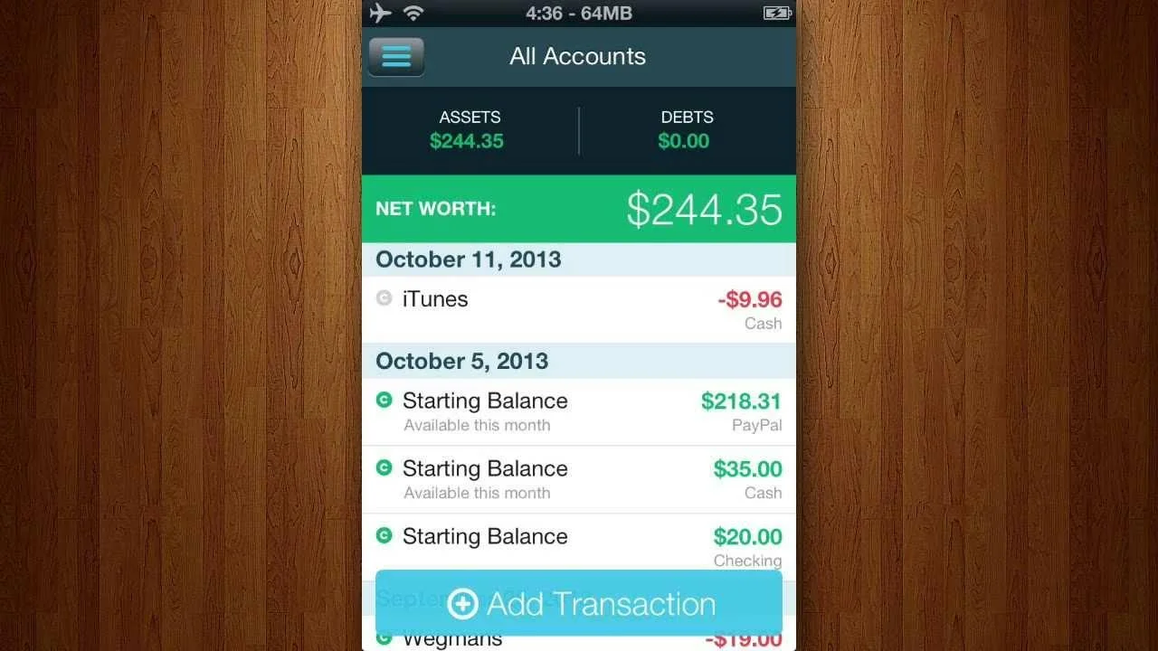 YNAB (You Need A Budget) screenshot 4