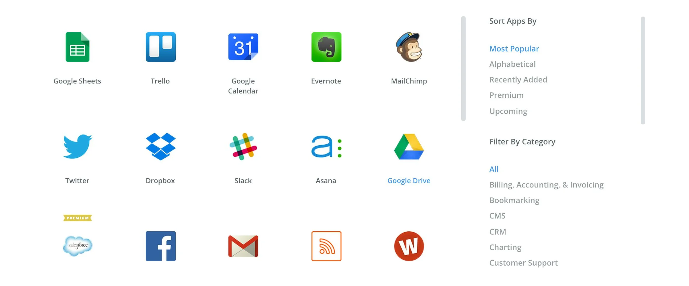 Zapier screenshot 2