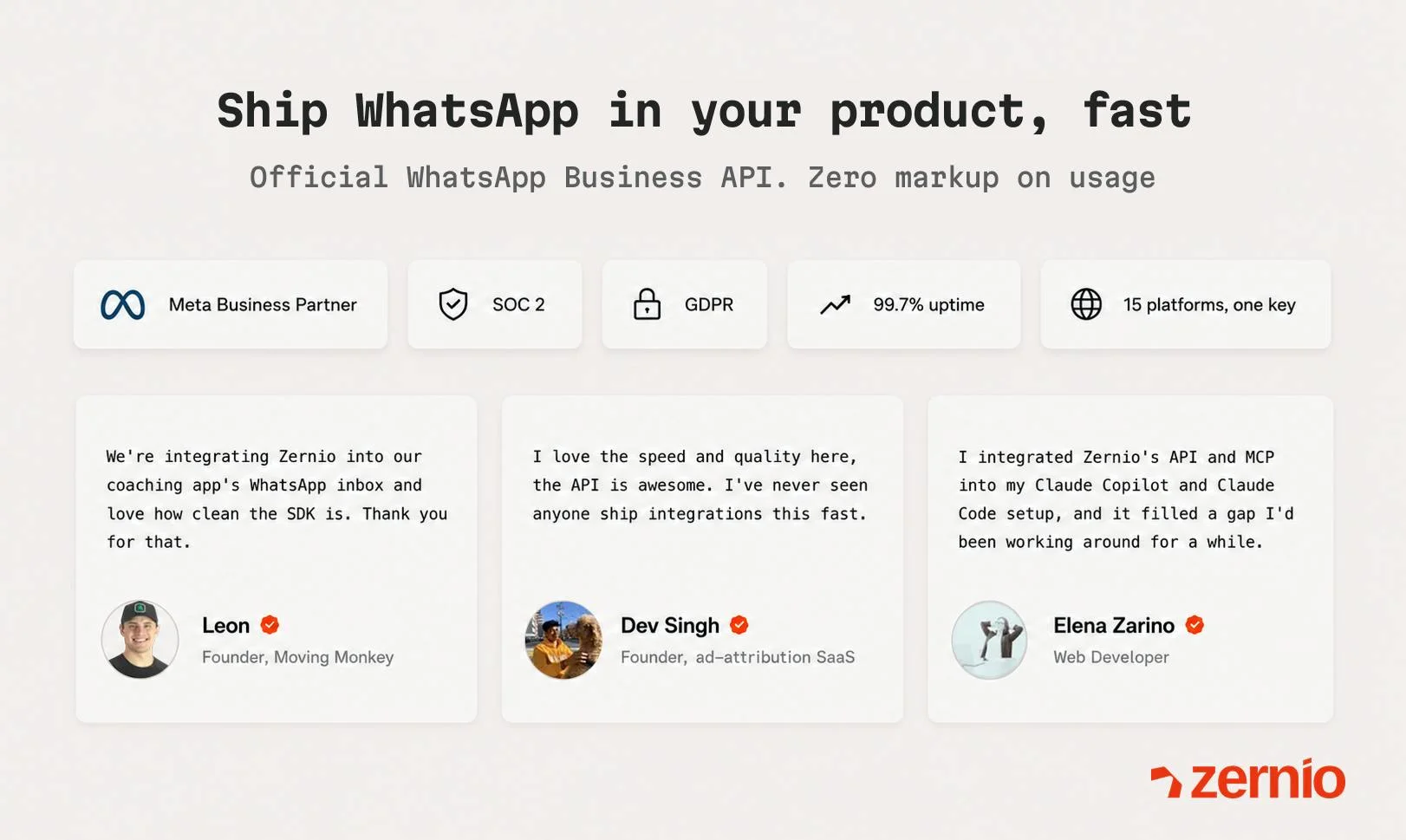 Zernio screenshot 5