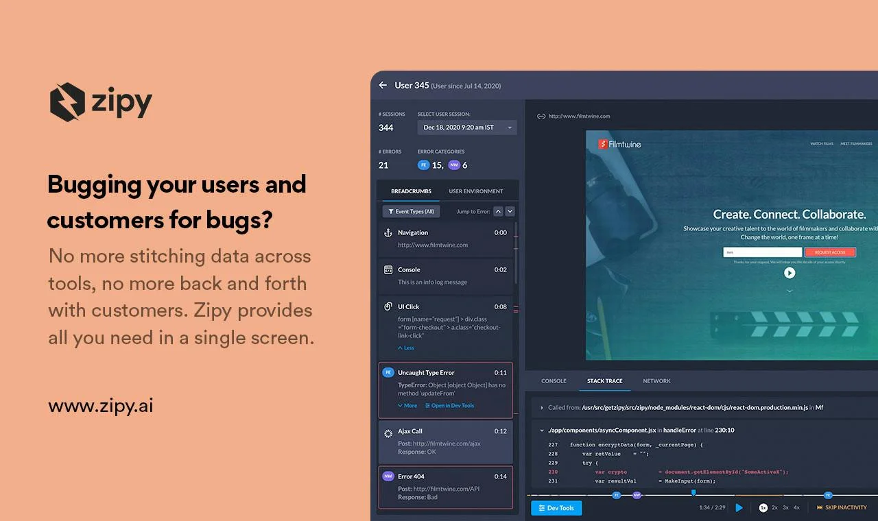 Zipy screenshot 2