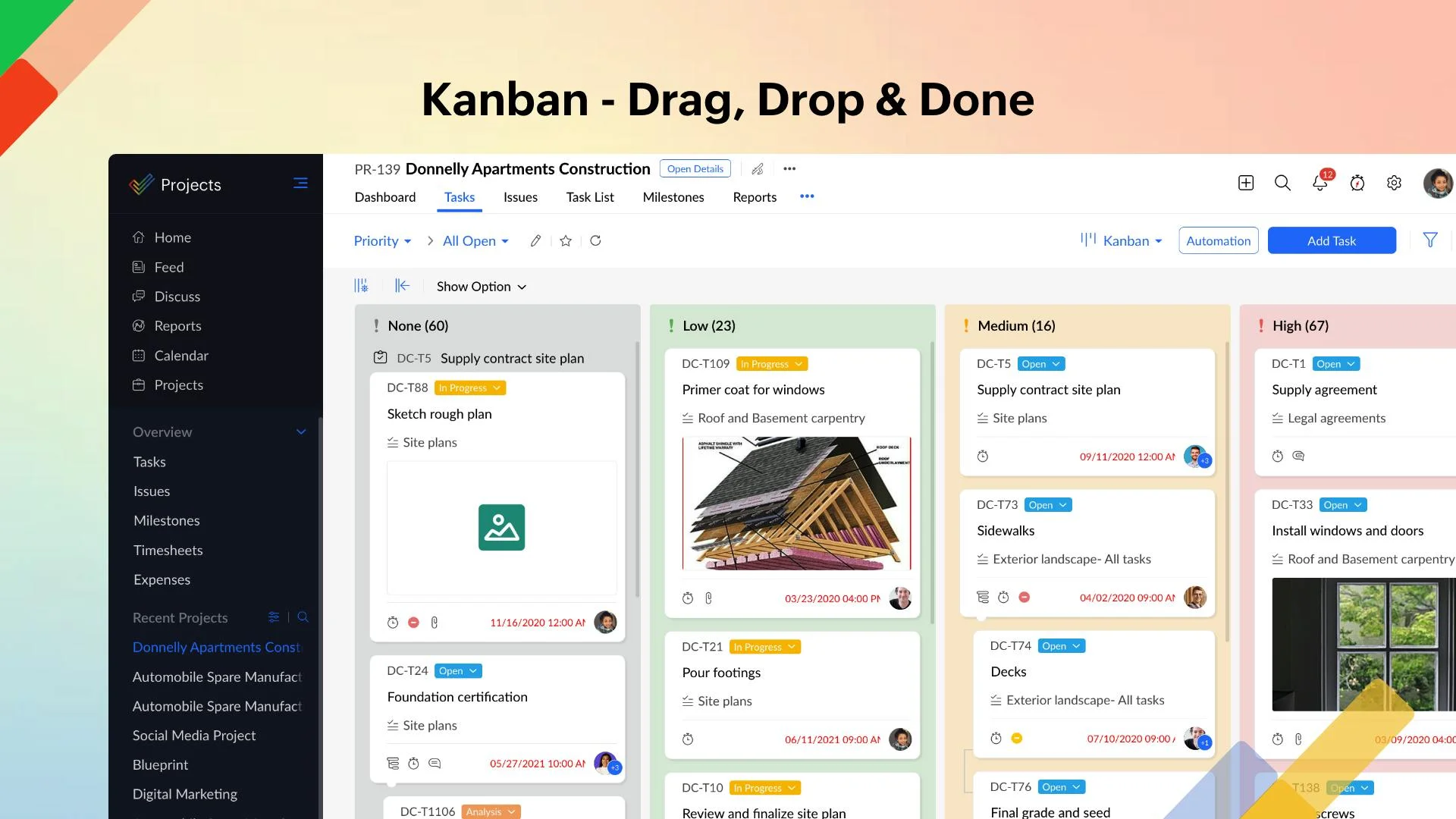 Zoho Projects screenshot 2