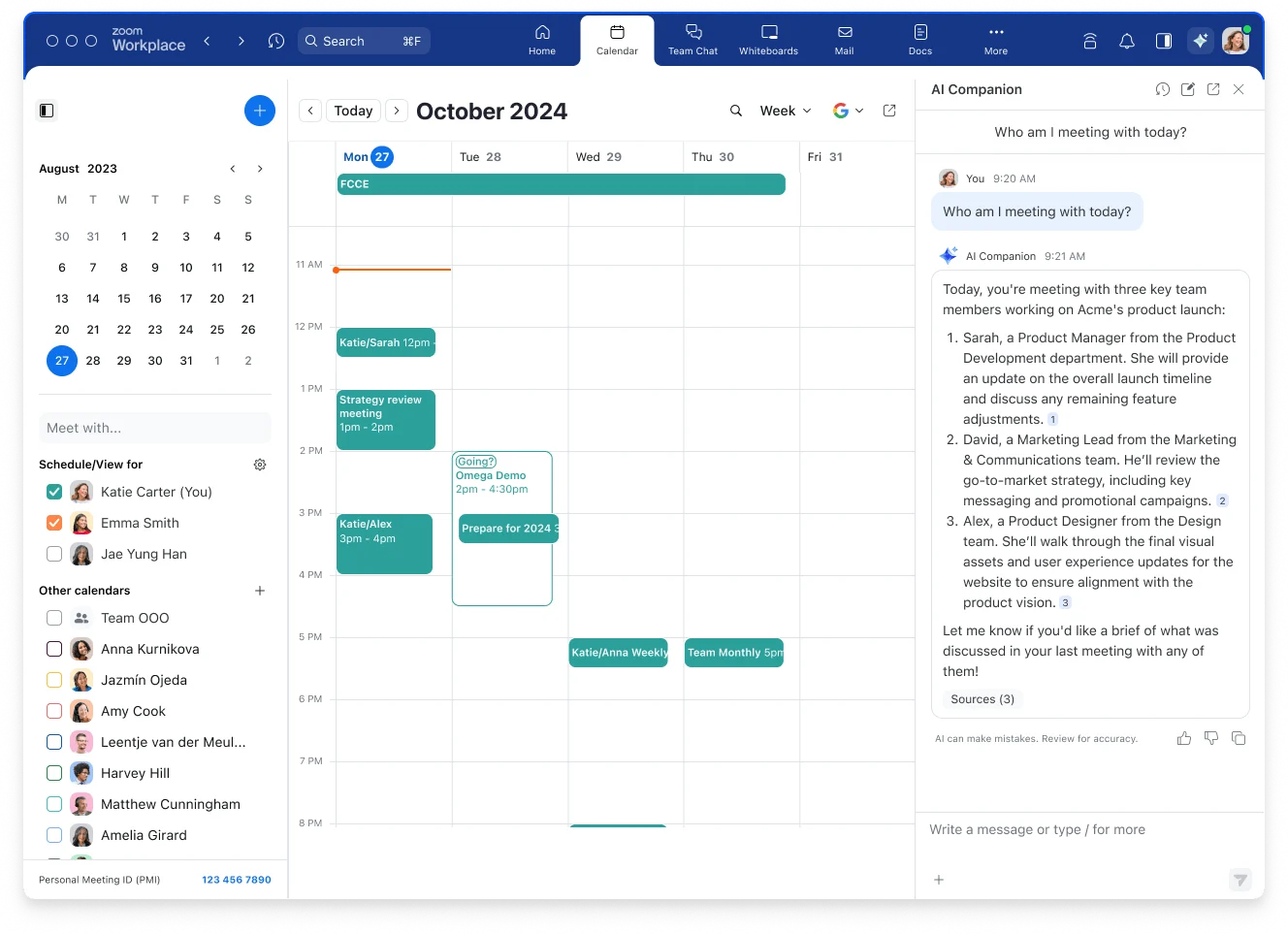 Zoom Workplace screenshot 3