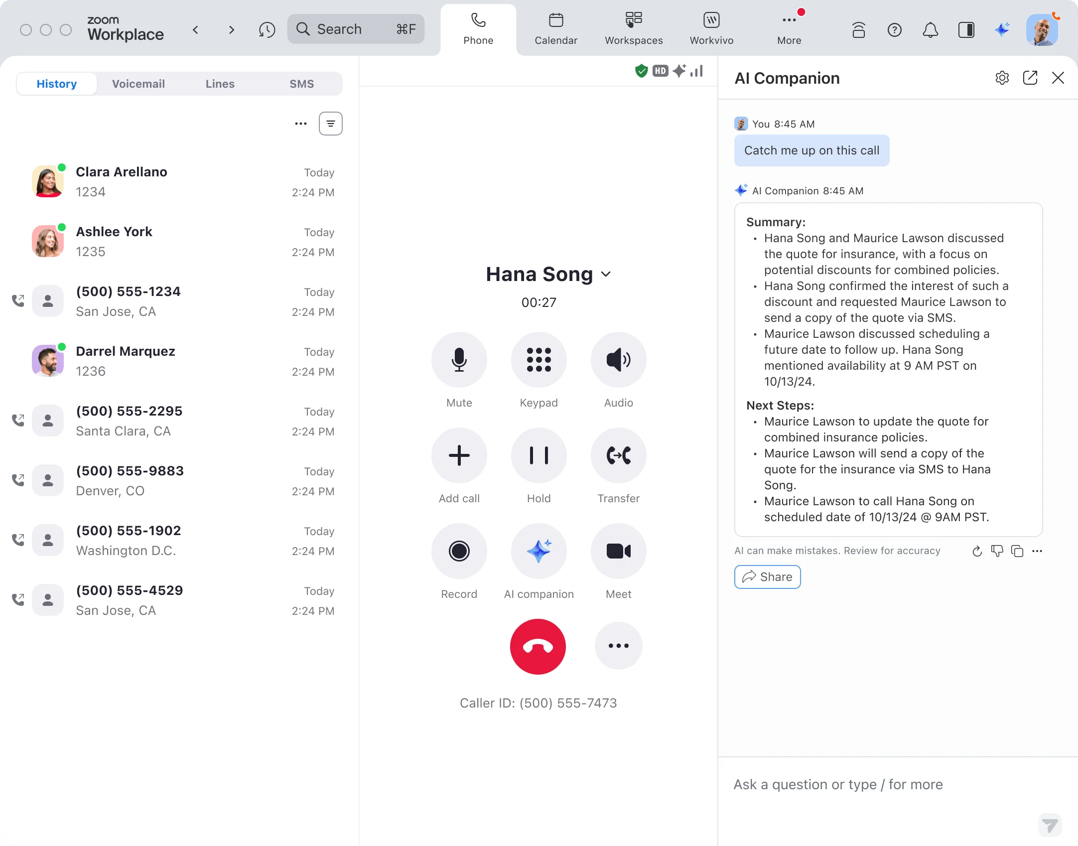 Zoom Workplace screenshot 5