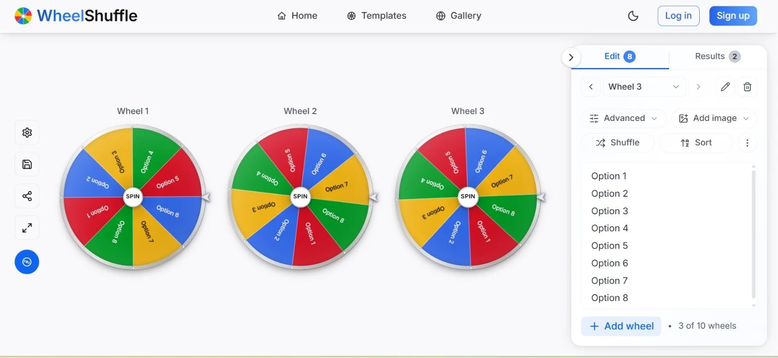 WheelShuffle screenshot 3