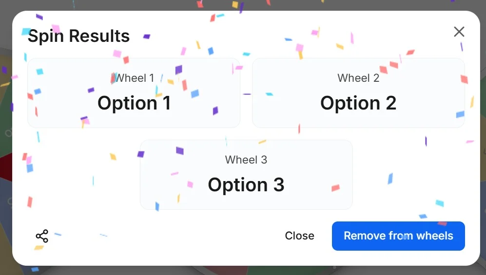 WheelShuffle screenshot 2